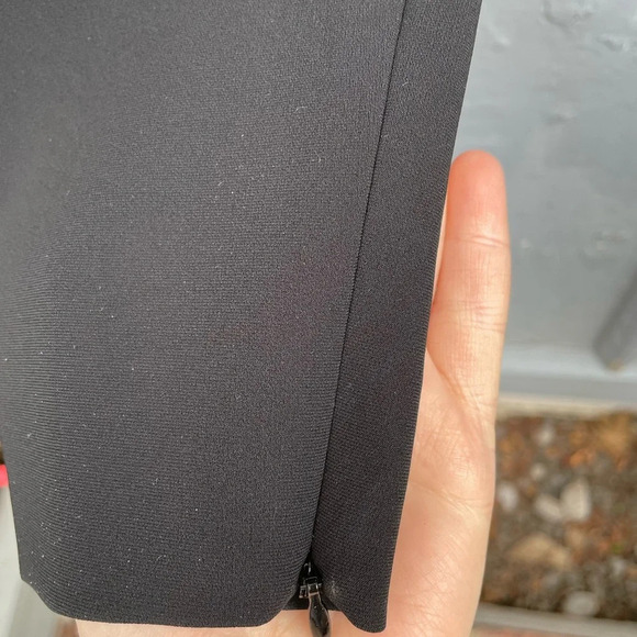 Moschino  Black Slim Pants with Pearl Embellished Details, size 6 - Picture 8 of 13